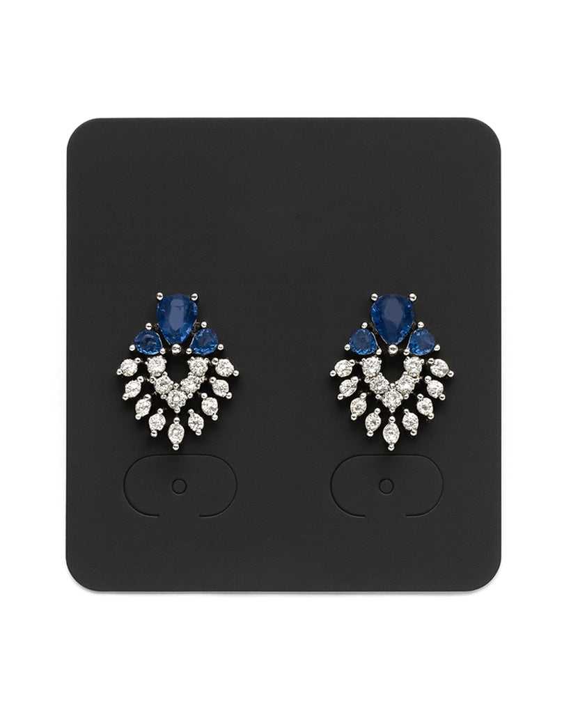 Charming AD Stone Stud Earrings