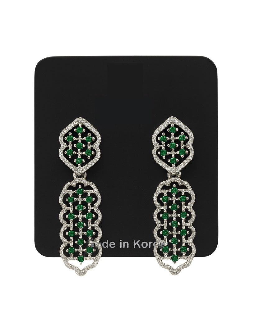 Elegant  AD Stone Drop Earring